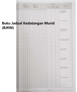 buku jadual kedatangan murid